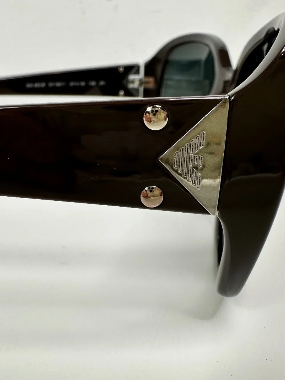 Emporio Armani Women's Gray/ Brown Oversized EA4018 5118/11 Sunglasses
